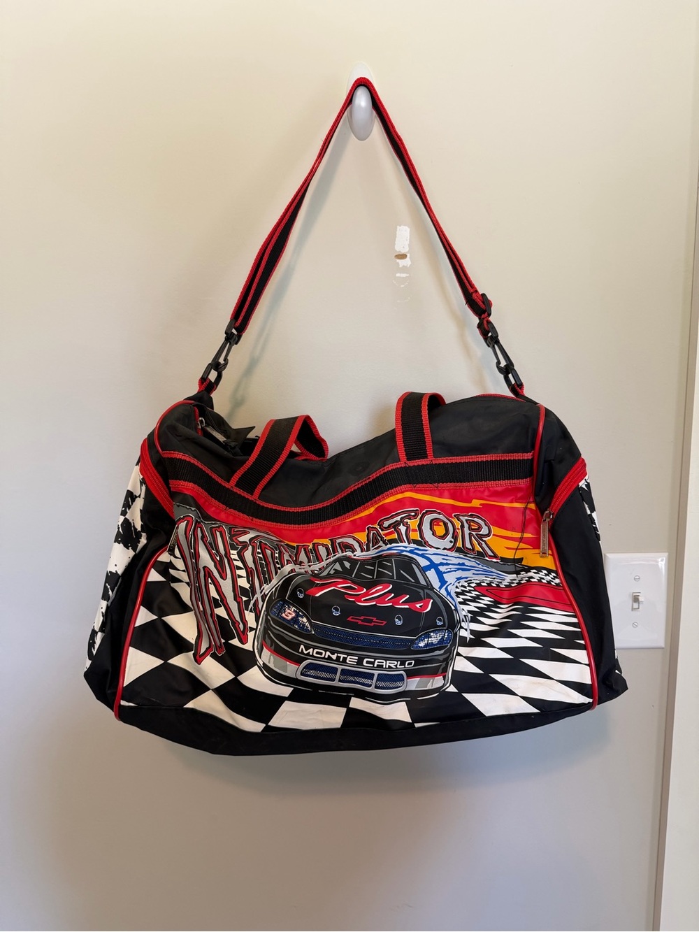 Vintage Dale Earnhardt #3 NASCAR Duffel Bag GM Goodwrench Intimidator ADS Sports